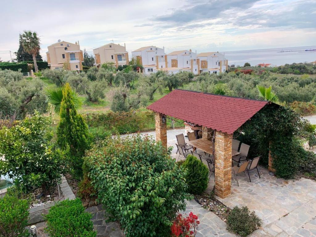 Villa Laskari Sea View Nea Moudania Exterior foto
