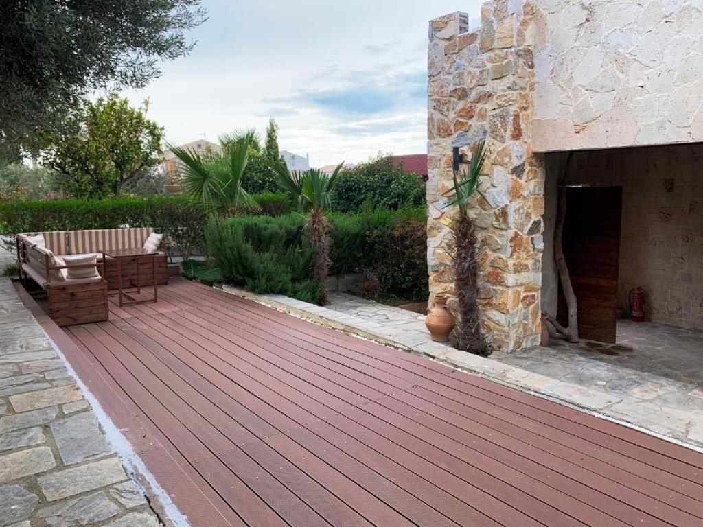 Villa Laskari Sea View Nea Moudania Exterior foto